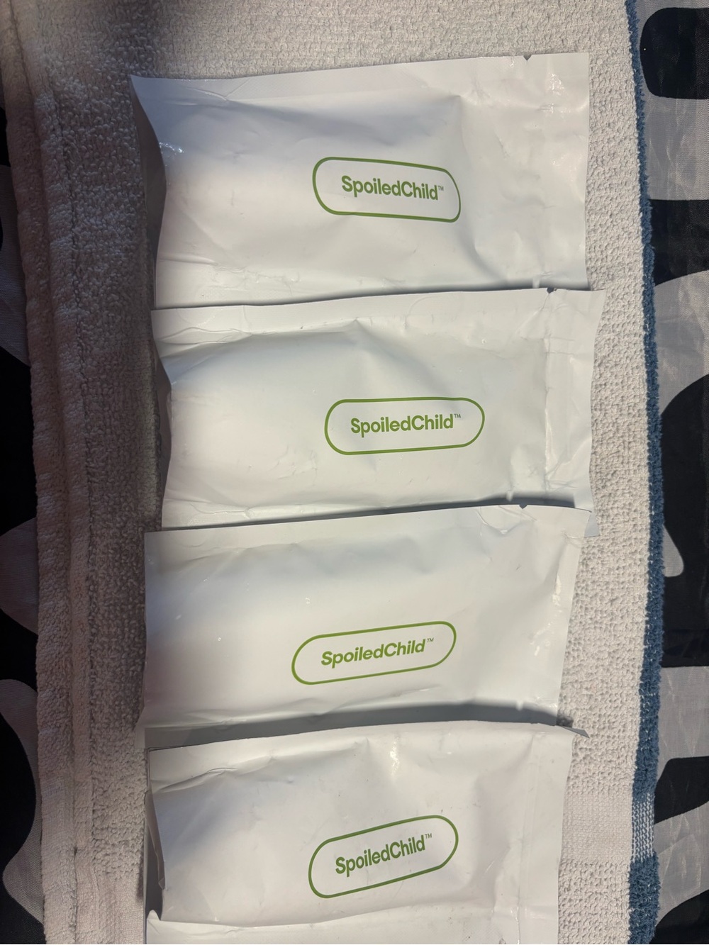 SpoiledChildยฎ Baby Wipes โ White with Green Logo